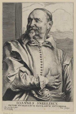 Bildnis des Ioannes Snellincx