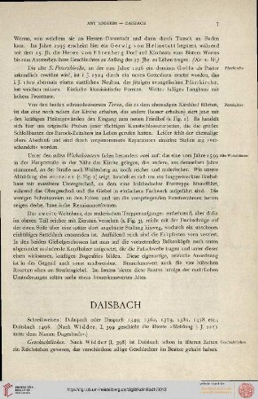 ⟦Daisbach⟧