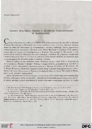26: Czara Malarza Thalii z Muzeum Narodowego w Warszawie