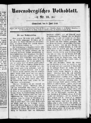 Ravensbergisches Volksblatt