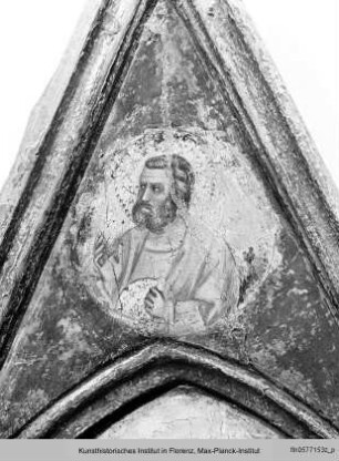 Maria mit Kind und Heiligen : Prophet