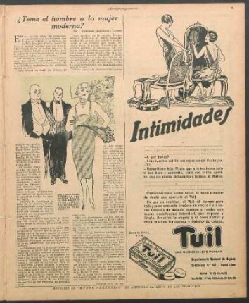 ¿Teme el hombre a la mujer moderna?