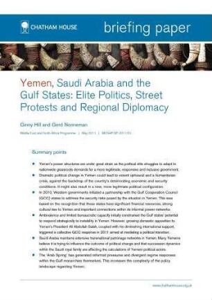 Yemen, Saudi Arabia and the Gulf States: elite politics, street protests and regional diplomacy