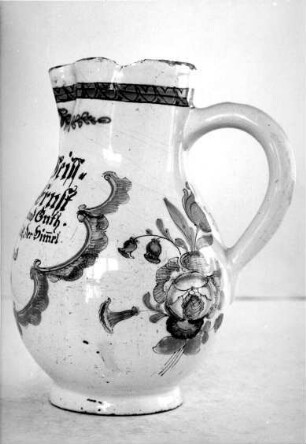 Birnkrug. Sinnspruch