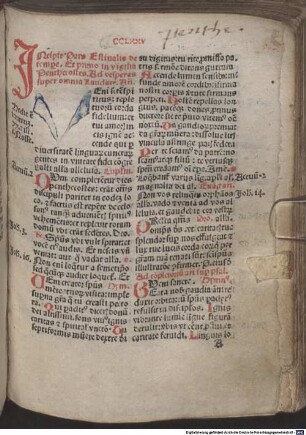Breviarium Constantiense : [1-4]. [4], Proprium de tempore. Pars aestivalis. - Proprium de sanctis. Pars aestivalis