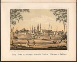 Königl. Sächs. concessionierte chemische Fabrik v. J. E. Devrient in Zwickau
