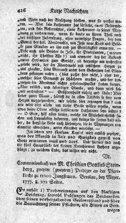 Communionbuch.