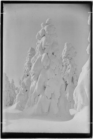 Keilberg (Klínovec). Winterlandschaft