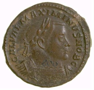 Münze, Follis, 305 - 307