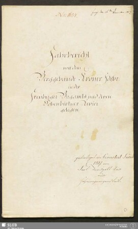 Fahrbericht von dem Berggebäude Kröner Fdgbr. in der Freyberger Bergamts und deren Hohenbirkner Revier gelegen - 18.6326 4.