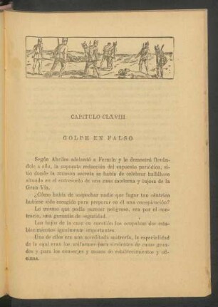 Capítulo CLXVIII - Golpe en falso