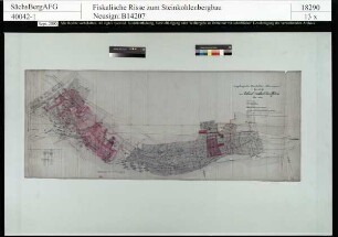 Erzgebirgischer Steinkohlen-Aktienverein, Zwickau, Baue auf dem Schichtenkohlenflöz (mit Nachbringungen)