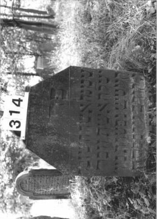 Grabstein 314