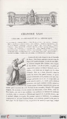 Chapitre XXIV: L'Église, la Féodalité et la République