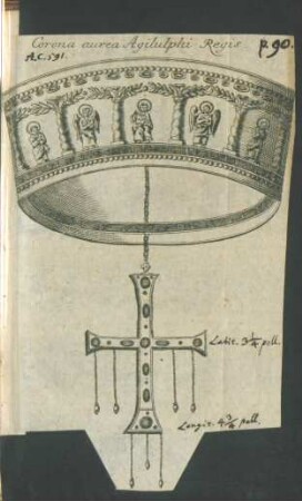 Corona aurea Agilulphi Regis