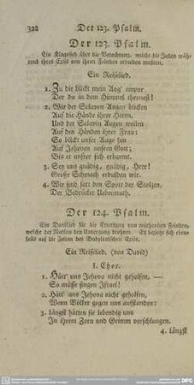 Der 124. Psalm