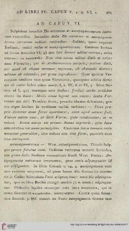 Ad caput VI