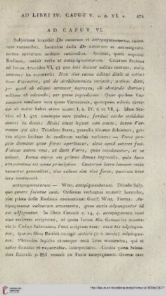 Ad caput VI