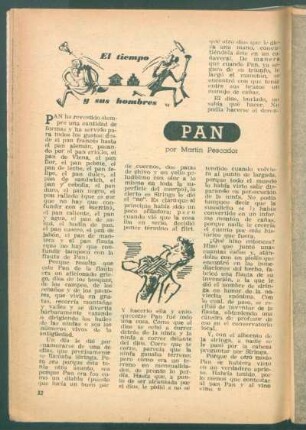 Pan : El tiempo y sus hombres