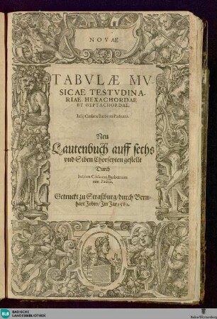 Novae tabulae musicae testudinariae hexachordae et heptacordae