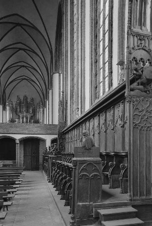 Stendal. Dom St. Nikolaus, Inneres, Chorgestühl