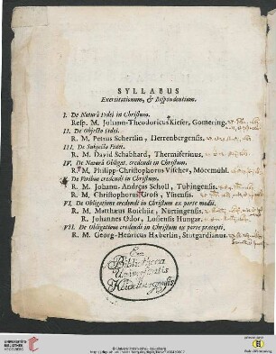 Syllabus