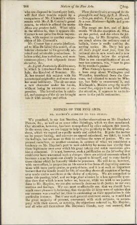 Notices of the fine arts