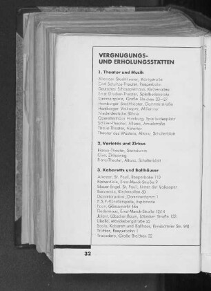Vergnügungs- und Erholungsstätten