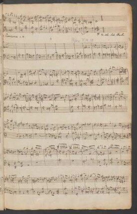 Kanzonen; org; d-Moll; BWV 588