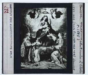 Barocci, Madonna mit dem Kind zwischen dem hl. Antonius und der hl. Lucia (Paris Louvre 93)