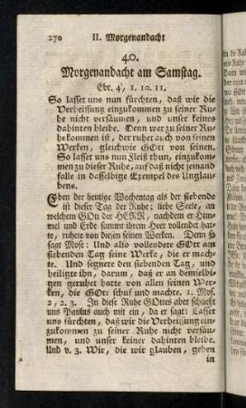 270-288, Samstag und Sonnabend.
