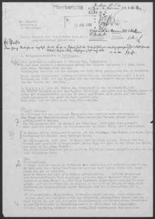 Nufringen-Rohrau: Inspektionsbericht 1964