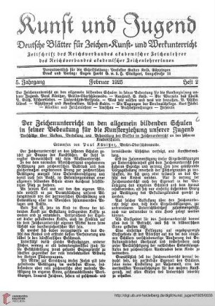Heft 2 (Februar 1925)