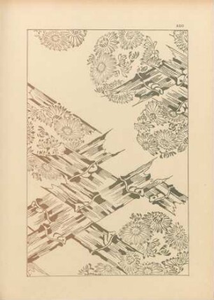 ADD [Motif de décor (Bambous et chrysanthèmes)]