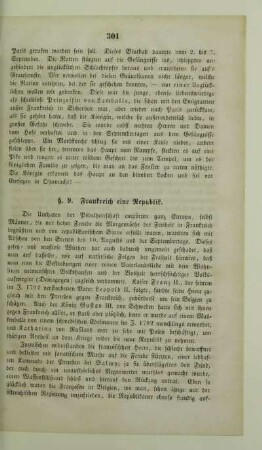 9. Frankreich eine Republik