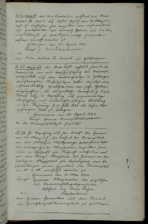 Bewilligung des Gesuchs des Aktuars Daniel auf eine außerordentliche Gratifikation [Belohnung].