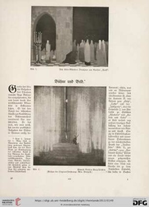 Bühne und Bild