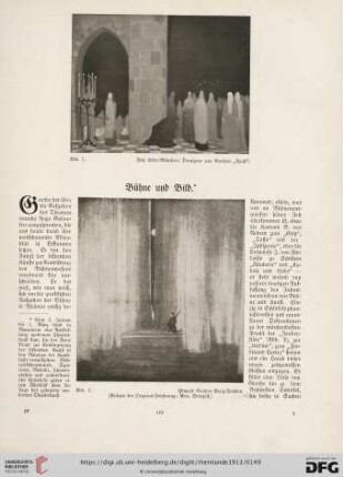 Bühne und Bild
