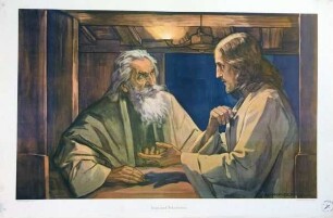 Jesus und Nikodemus