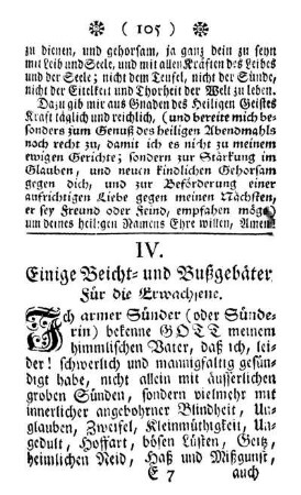 4. Einige Formulen von der Beichte