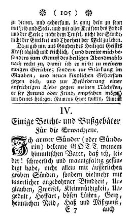4. Einige Formulen von der Beichte