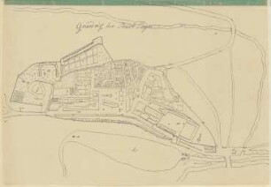 Grundriss der Stadt Siegen
