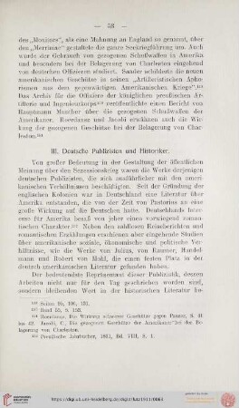 III. Deutsche Publizisten und Historiker