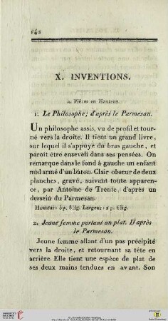 X. Inventions