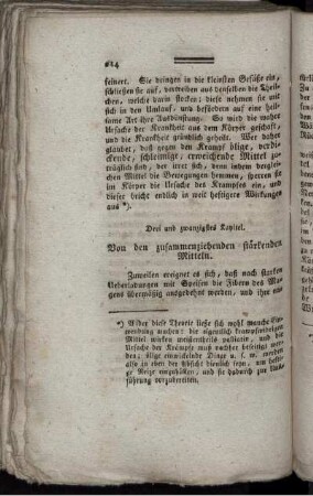 Drei und zwanzigstes Kapitel. Von den zusammenziehenden stärkenden Mitteln.