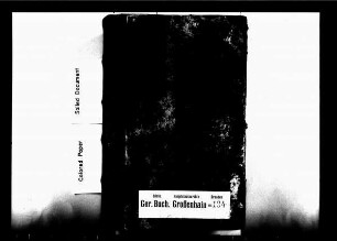 Gerichtshandels- und Konsensbuch von Naundorf (bei Ortrand)