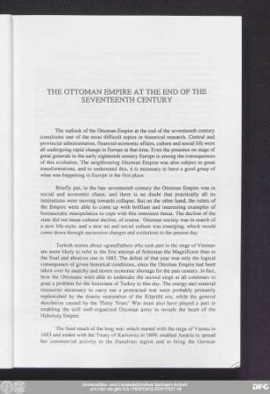 [I. The Eighteenth Century]