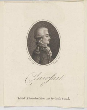 Bildnis des François Sebastian Charles Joseph Clairfait