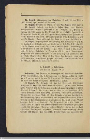 2. Schlacht in Lothringen