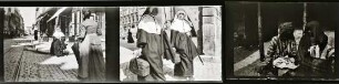 Kodak-Filmstreifen mit zwei Fotos aus Dijon und ein Einzelfoto (unbekannter Aufnahmeort)